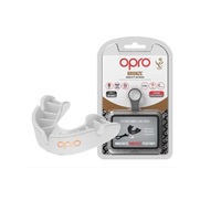 Капа OPRO Bronze детская (возраст до 11) (art.102501004), White