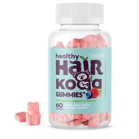 Витамины и минералы OstroVit Healthy Hair Koala Gummies, 60 желеек - черника-малина