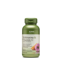 Натуральная добавка GNC Herbal Plus Echinacea &amp; Vitamin C, 60 капсул