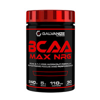 Амінокислота BCAA Galvanize Nutrition BCAA MAX NRG, 240 грам