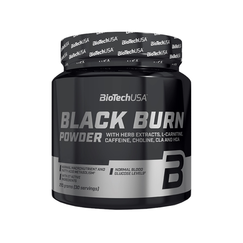 Жиросжигатель BioTech Black Burn, 210 грамм