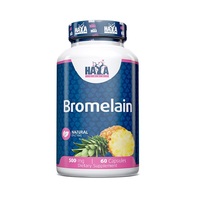 Натуральная добавка Haya Labs Bromelain 500 mg, 60 капсул