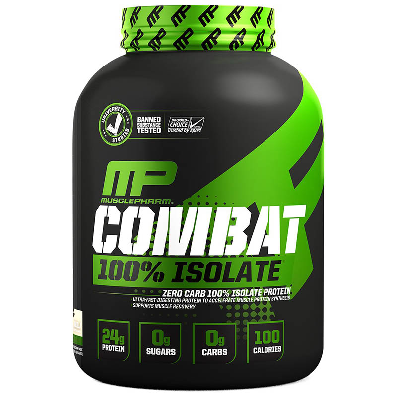 Протеин MusclePharm Combat 100% Isolate, 907 грамм