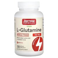 Аминокислота Jarrow Formulas L-Glutamine 750 mg, 120 вегакапсул