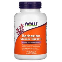 Натуральная добавка NOW Berberine Glucose Support, 90 капсул