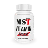 Витамины и минералы MST Vitamin KICK, 120 таблеток