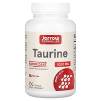 Аминокислота Jarrow Formulas Taurine 1000 mg, 100 капсул