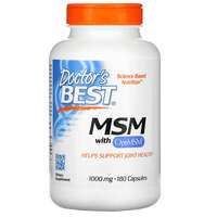 Препарат для суставов и связок Doctor's Best MSM with OptiMSM, 180 капсул