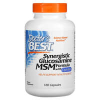 Препарат для суставов и связок Doctor's Best Synergistic Glucosamine MSM Formula, 180 капсул