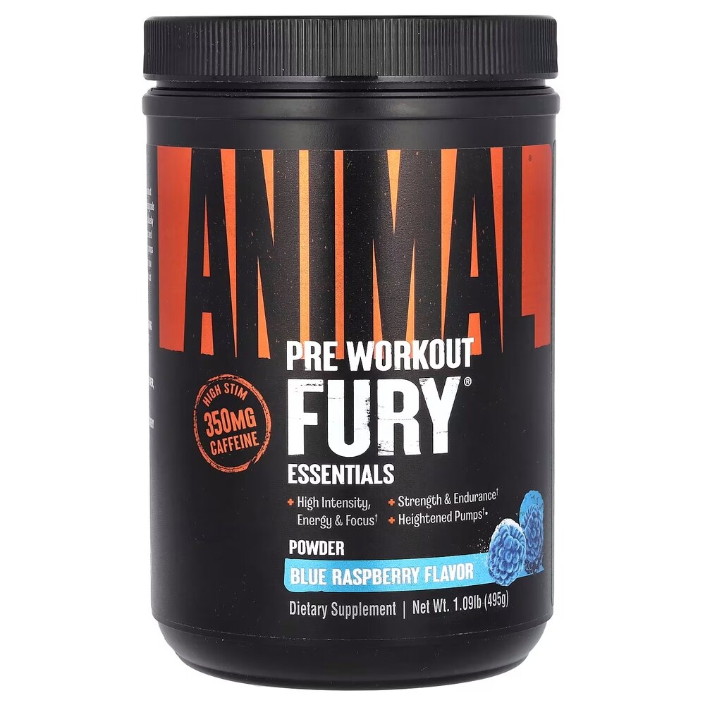 Передтренувальний комплекс Universal Nutrition Animal Fury, 30 порцій
