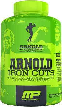 Жиросжигатель MusclePharm Arnold Iron Cuts, 90 капсул