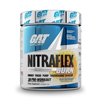 Предтренировочный комплекс GAT Nitraflex Burn, 220 грамм