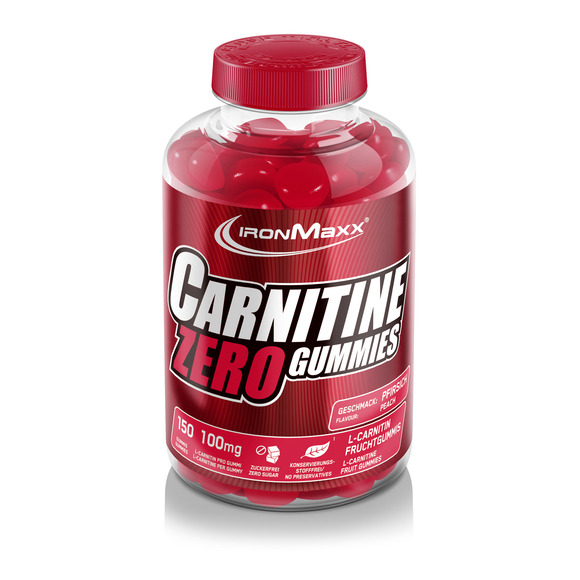 Жироспалювач IronMaxx Carnitine Zero Gummies, 150 желейних таблеток