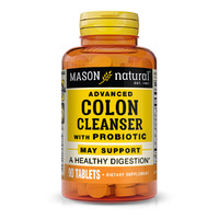 Натуральная добавка Mason Natural Advanced Colon Cleanser with Probiotic, 100 капсул