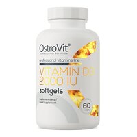 Витамины и минералы OstroVit Vitamin D3 2000 IU, 60 капсул