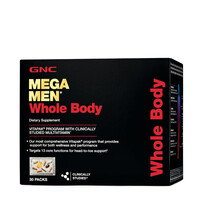 Витамины и минералы GNC Mega Men Whole Body Vitapak, 30 пакетиков