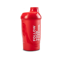 Шейкер Prozis 600 мл, Red - Follow Your Passion