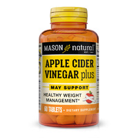Натуральная добавка Mason Natural Apple Cider Vinegar Plus, 60 таблеток