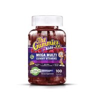 Вітаміни та мінерали The Gummies Co Kids Mega Multi Vitamin, 100 желейок - малина