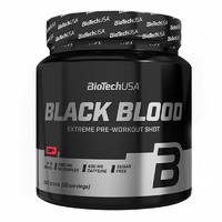 Предтренировочный комплекс BioTech Black Blood CAF+, 300 грамм