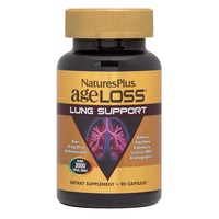 Витамины и минералы Natures Plus AgeLoss Lung Support, 90 капсул