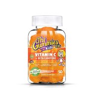 Вітаміни та мінерали The Gummies Co Kids Vitamin C + Beta Carotene, 50 желейок - мандарин