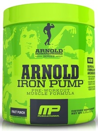 Предтренировочный комплекс MusclePharm Arnold Iron Pump, 180 грамм