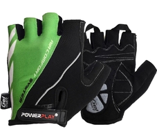 Велоперчатки PowerPlay 5024 B, Black/Green