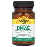 Натуральная добавка Country Life DMAE 700 mg, 50 вегакапсул