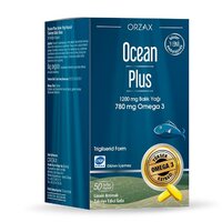 Жирные кислоты Orzax Ocean Plus, 50 капсул - лимон