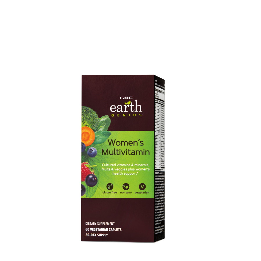 Витамины и минералы GNC Earth Genius Women's Multivitamin, 60 вегакапсул