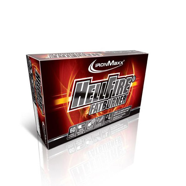Жироспалювач IronMaxx Hellfire Fatburner, 60 капсул
