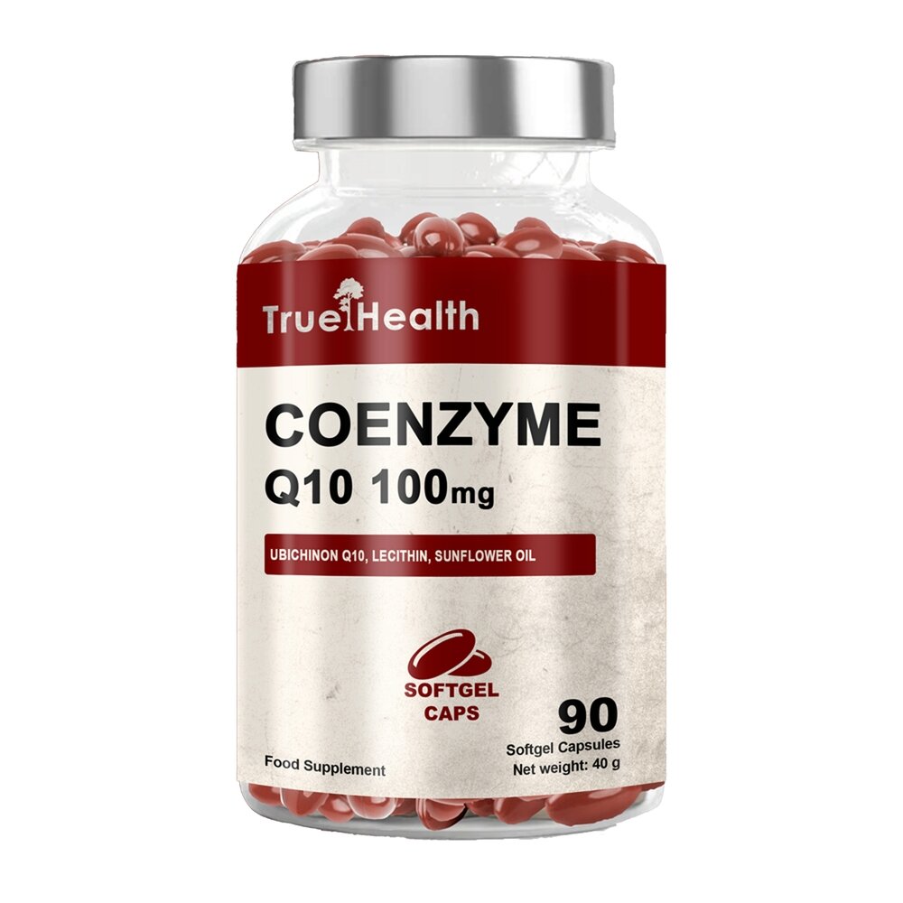 Натуральна добавка True Health Coenzym Q10 100 mg, 90 капсул