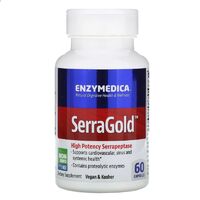 Натуральная добавка Enzymedica Serra Gold, 60 капсул