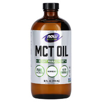 Предтренировочный комплекс NOW Sports MCT Oil, 473 мл