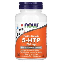 Аминокислота NOW 5-HTP 200 mg, 120 вегакапсул
