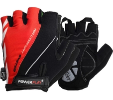 Велоперчатки PowerPlay 5024 C, Black/Red