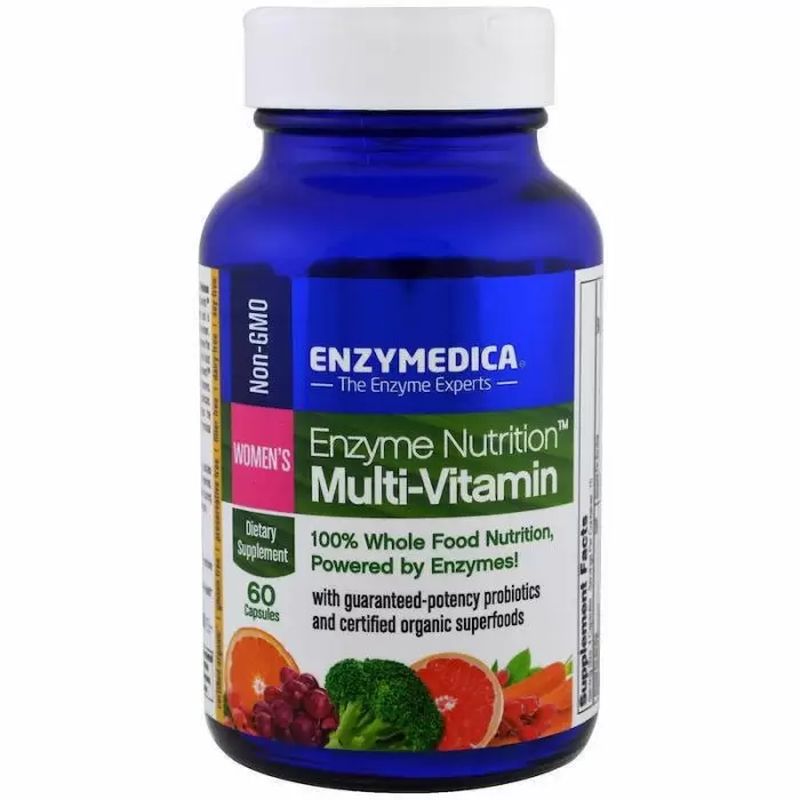Вітаміни та мінерали Enzymedica Women's Enzyme Nutrition Multi-Vitamin, 60 капсул