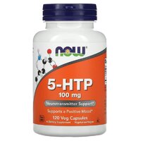 Аминокислота NOW 5-HTP 100 mg, 120 вегакапсул