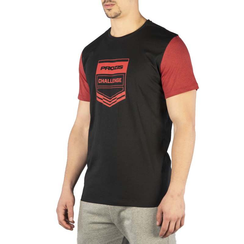 Чоловіча футболка Prozis Challenge, Black/Red