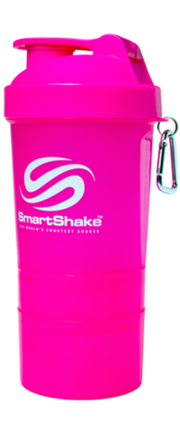 Шейкер Smart Shake 600 мл, Pink