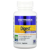 Натуральная добавка Enzymedica Digest + Probiotics, 30 капсул