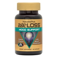 Натуральная добавка Natures Plus AgeLoss Mood Support, 60 капсул