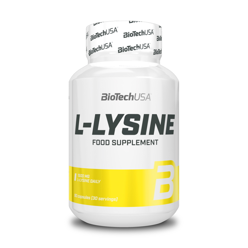Амінокислота BioTech L-Lysine, 90 капсул