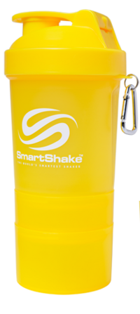 Шейкер Smart Shake 600 мл, Yellow