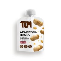 Заменитель питания TOM Арахисовая паста с черным шоколадом и вишней, 64 грамм