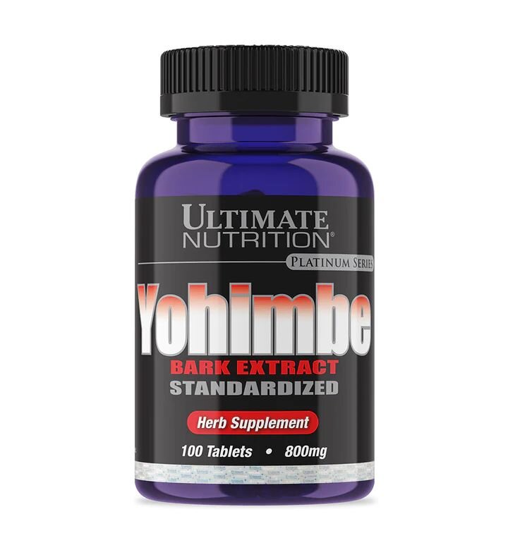 Стимулятор тестостерону Ultimate Yohimbe Bark Extract, 100 таблеток