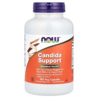 Натуральная добавка NOW Candida Support, 180 вегакапсул