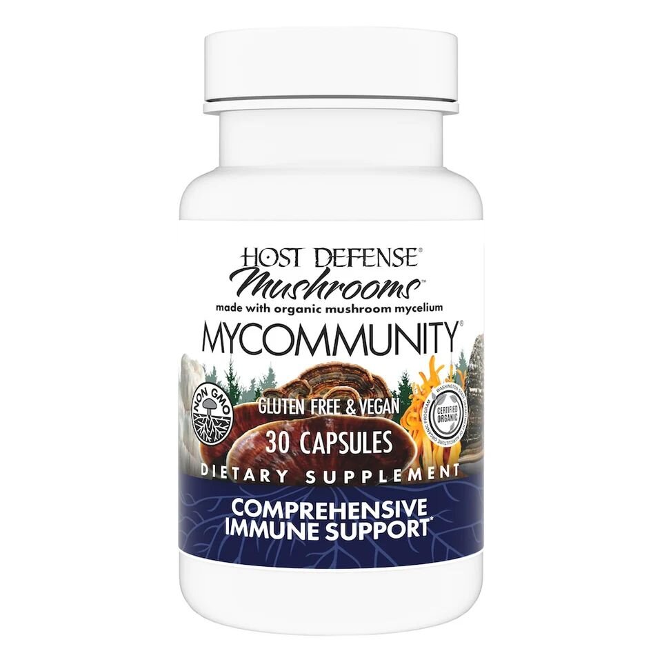 Натуральна добавка Host Defense My Community, 30 вегакапсул
