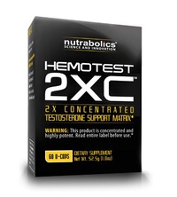 Стимулятор тестостерона Nutrabolics HemoTest 2XC, 60 капсул
